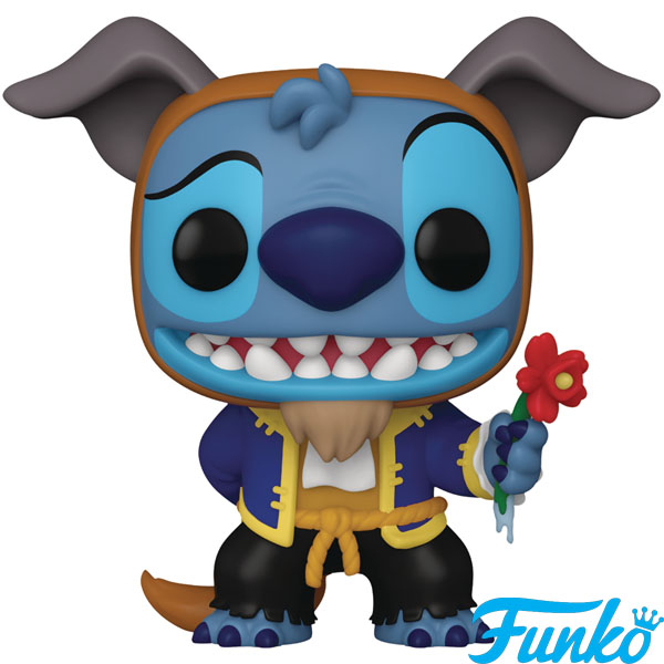 Funko POP #1459 Disney Stitch as Beast Figure